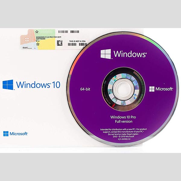 Windows 10 Pro Oem Dvd Package Microsoft Windows