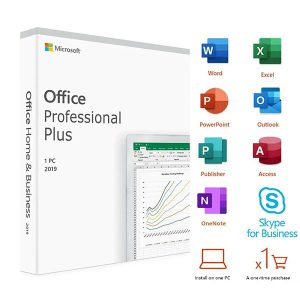 office 2019 pro plus keycard box